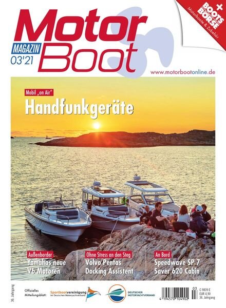 Motorboot Magazin – Marz 2021 Cover