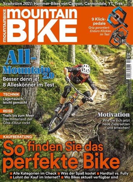 MOUNTAINBIKE – 01 Marz 2021 Cover