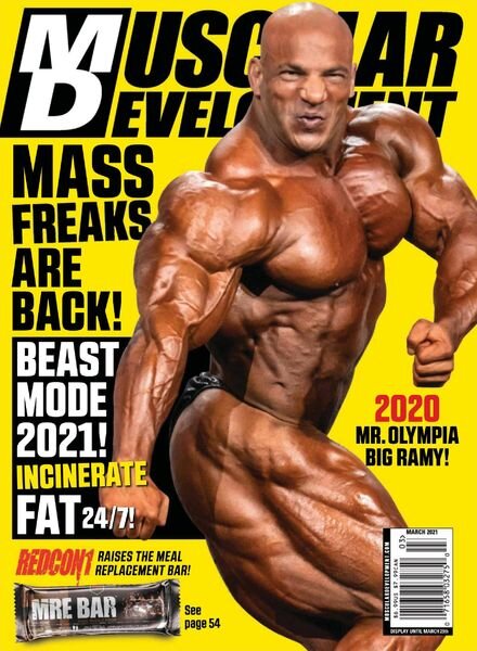 Muscular Development – March 2021 Cover