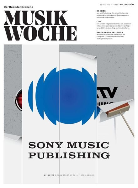 MusikWoche – 01 Marz 2021 Cover