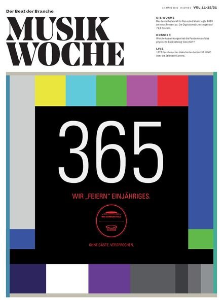 MusikWoche – 15 Marz 2021 Cover