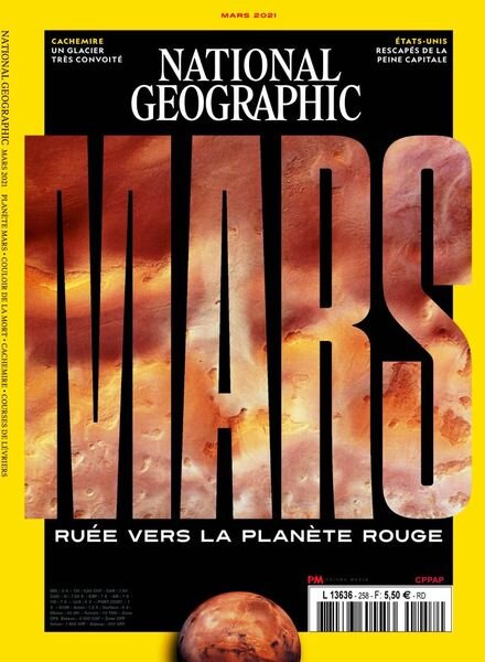 National Geographic France – Mars 2021 Cover