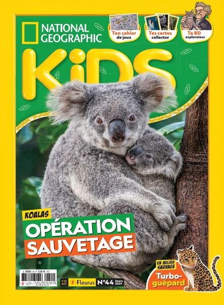 National Geographic Kids France – Mars 2021 Cover