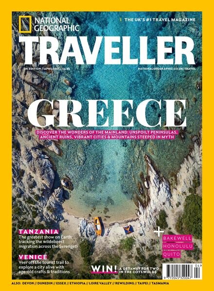 National Geographic Traveller UK – April 2021 Cover