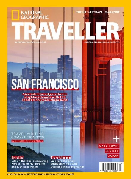 National Geographic Traveller UK – November-December 2020 Cover