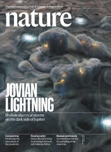 Nature – 6 August 2020 Cover