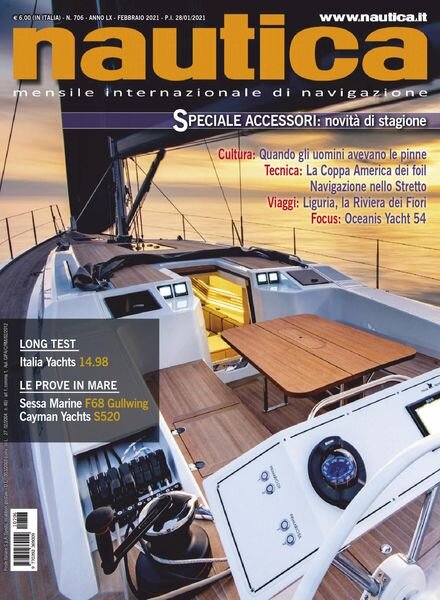 Nautica – febbraio 2021 Cover