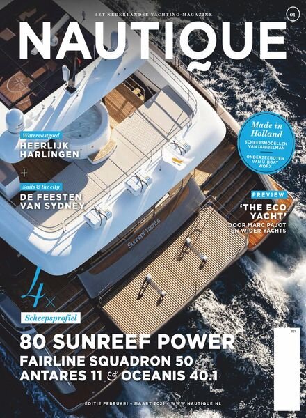 Nautique Magazine – februari 2021 Cover