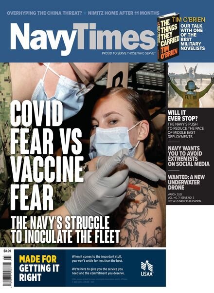 Navy Times – 15 March 2021 Cover