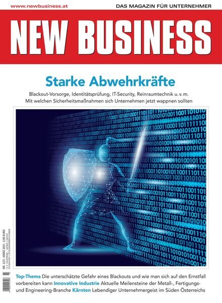 NEW BUSINESS – 12 Marz 2021 Cover