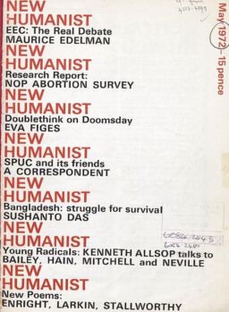 New Humanist – May 1972