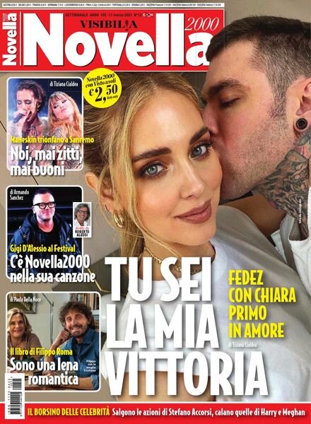 Novella 2000 – 11 Marzo 2021 Cover