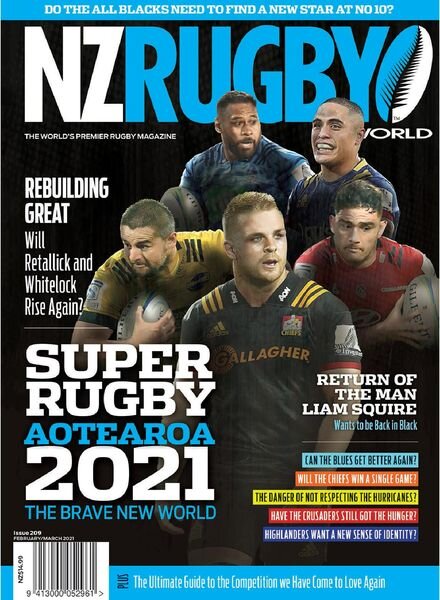 NZ Rugby World – March-April 2021 Cover