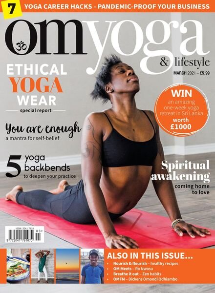 OM Yoga – March 2021 Cover