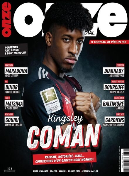 Onze Mondial – Fevrier-Mars 2021 Cover
