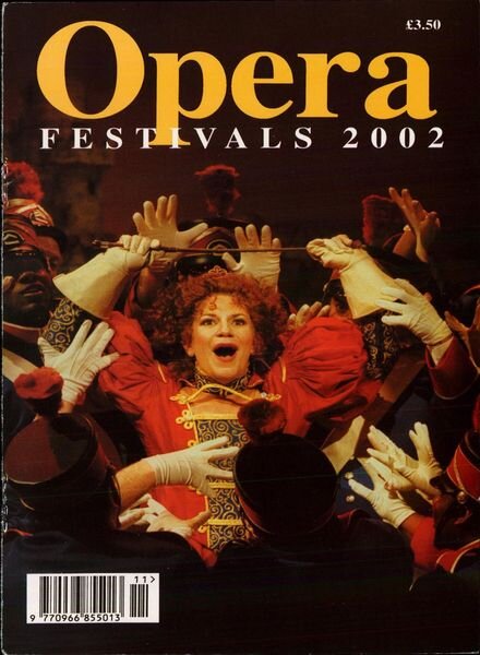 Opera – Annual Festival – 2002 Cover