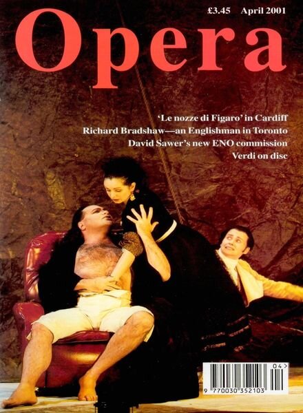 Opera – April 2001 Cover