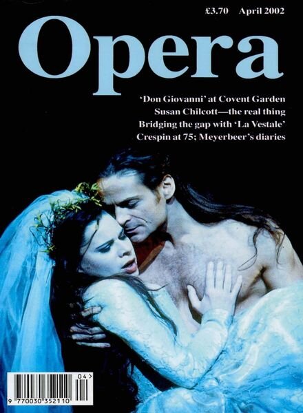 Opera – April 2002 Cover