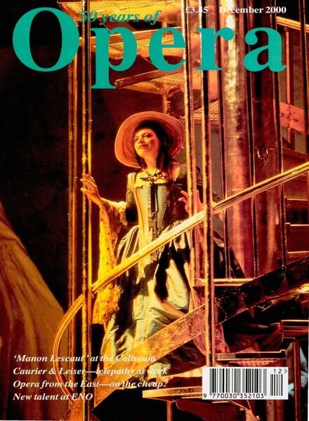 Opera – December 2000 Cover