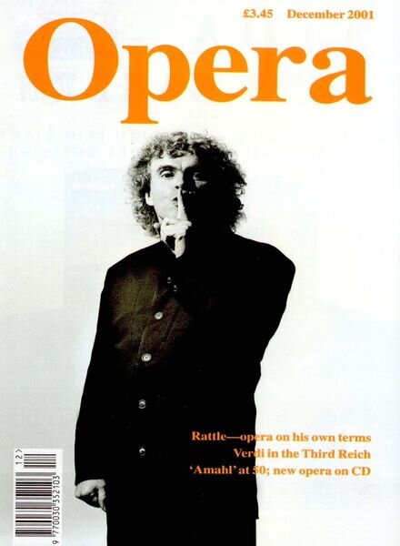 Opera – December 2001 Cover