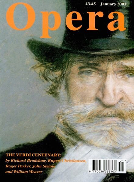 Opera – January 2001 Cover