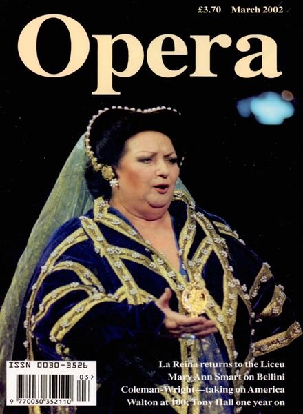 Opera – March 2002 Cover