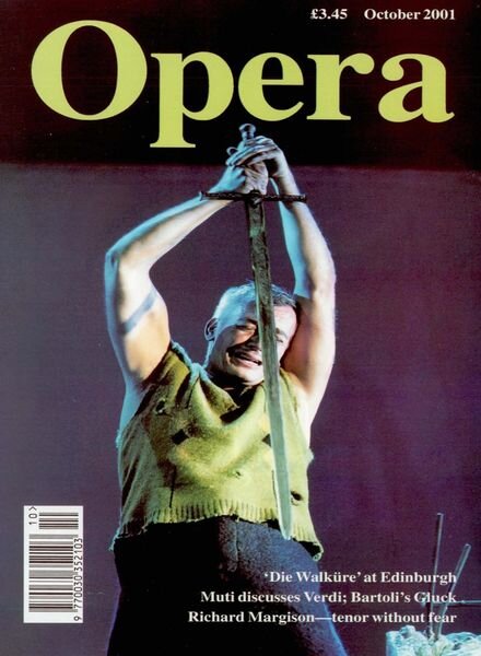 Opera – October 2001 Cover