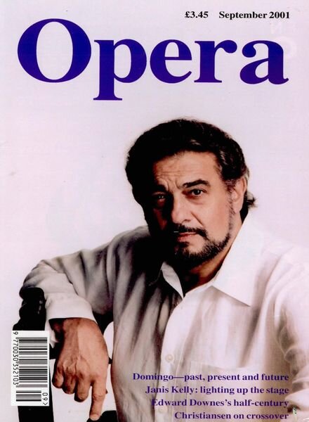 Opera – September 2001 Cover