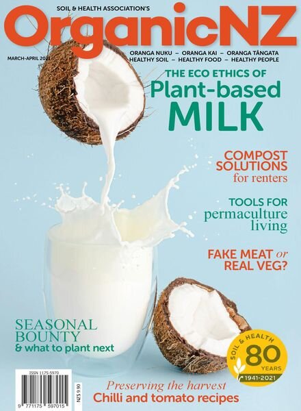 Organic NZ – March 2021 Cover