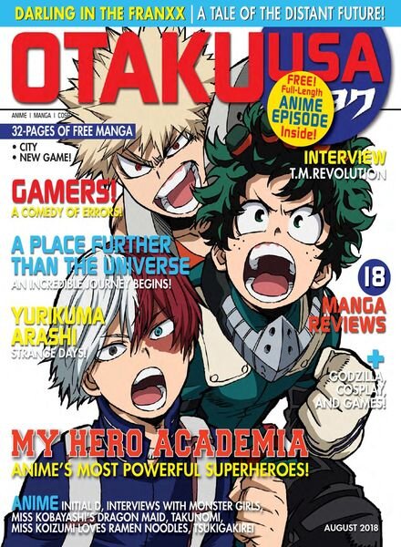 Otaku – August 2018 Cover