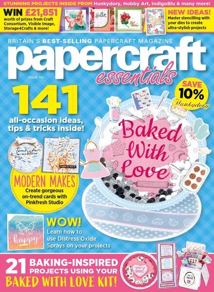 Papercraft Essentials – Issue 197 – March 2021 Cover