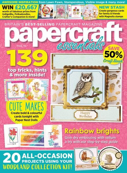 Papercraft Essentials – March 2021 Cover