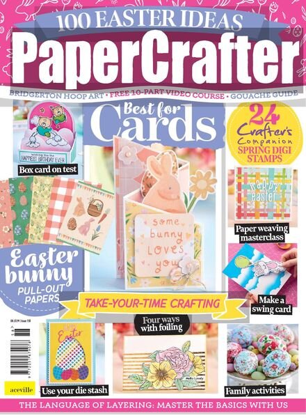 PaperCrafter – Issue 158 – April 2021 Cover