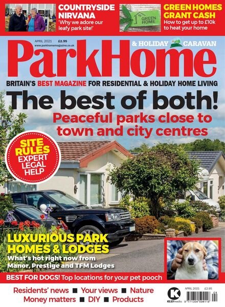 Park Home & Holiday Caravan – April 2021 Cover