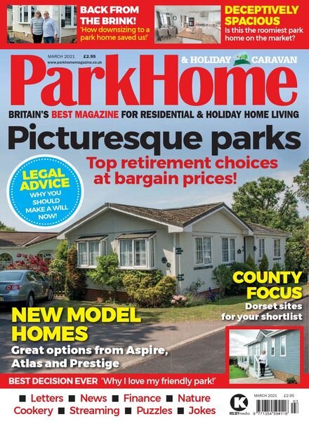 Park Home & Holiday Caravan – March 2021 Cover