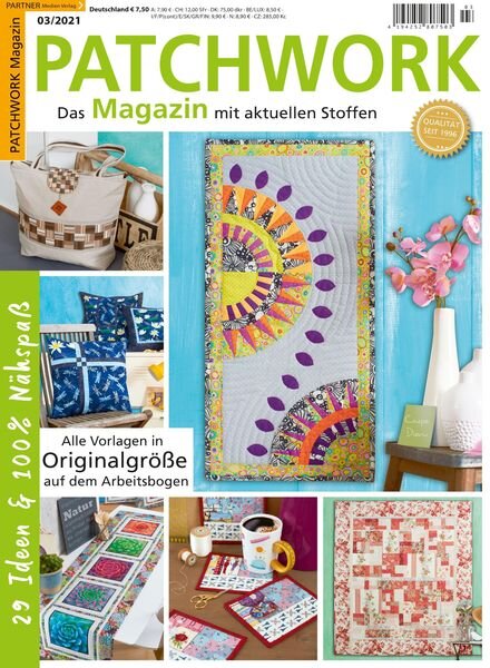 Patchwork Magazin – 06 Marz 2021 Cover