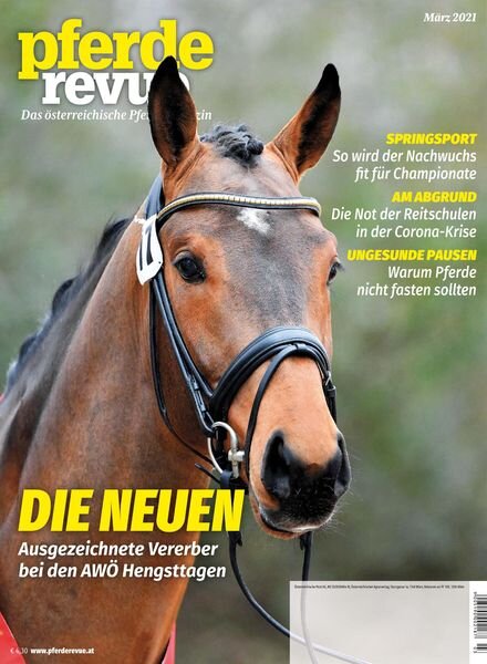 Pferderevue – 08 Marz 2021 Cover