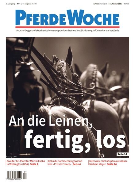 PferdeWoche – 17 Februar 2021 Cover