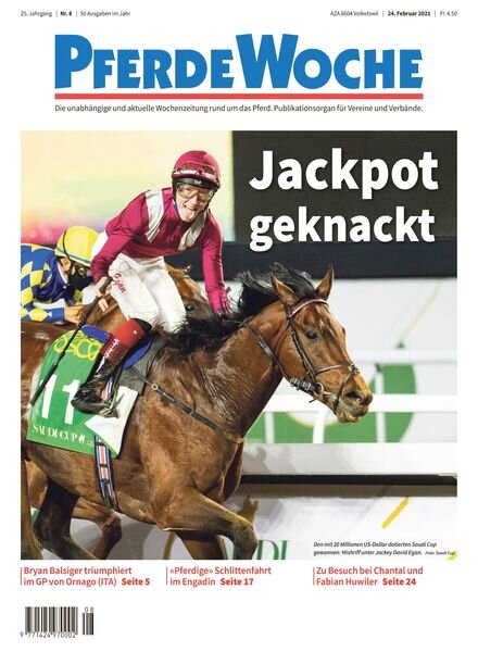 PferdeWoche – 24 Februar 2021 Cover