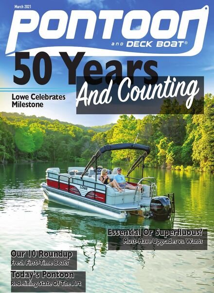 Pontoon & Deck Boat – March 2021 Cover