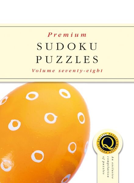 Premium Sudoku – March 2021 Cover