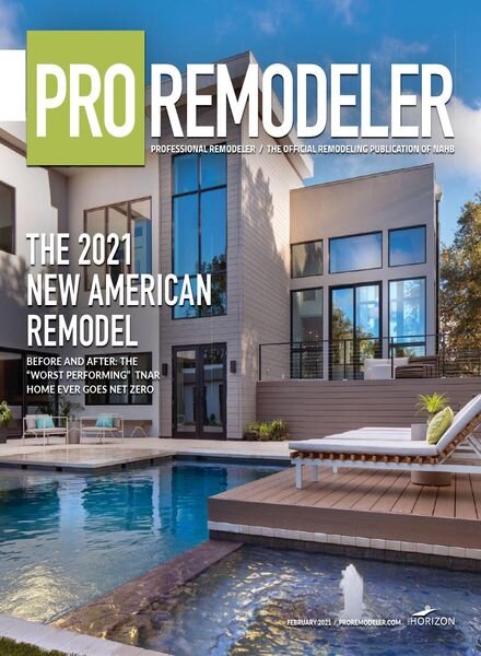 Professional Remodeler – February 2021 Cover