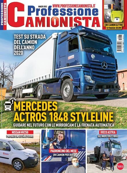Professione Camionista – marzo 2021 Cover