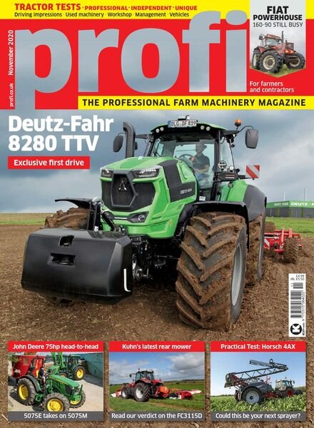 Profi International – November 2020 Cover