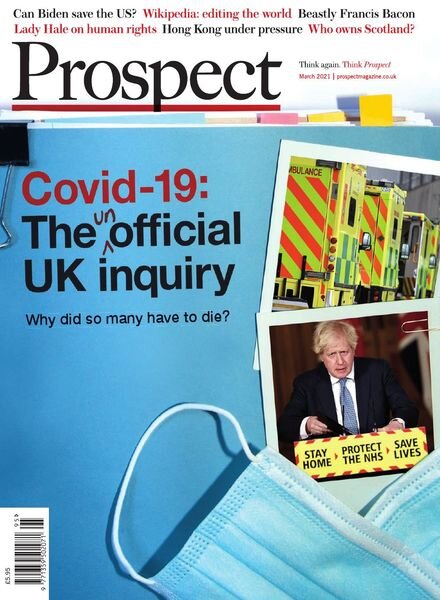 Prospect Magazine – Issue 295 – March 2021 Cover