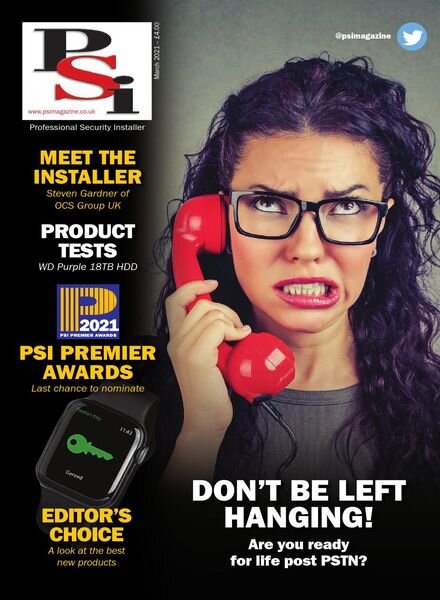 PSI Professional Security Installer – March 2021 Cover