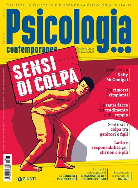 Psicologia Contemporanea – Marzo-Aprile 2021 Cover