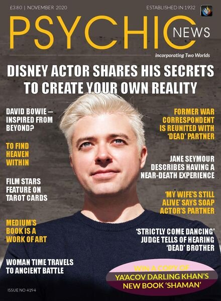 Psychic News – Issue 4194 – November 2020 Cover