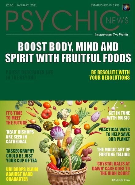 Psychic News – Issue 4196 – January 2021 Cover