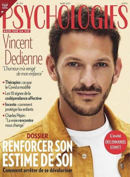 Psychologies France – Mars 2021 Cover